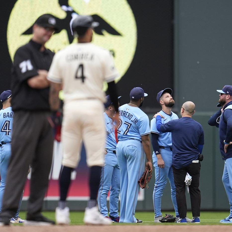 Blue Jays place outfielder Nathan Lukes on seven-day injured list with concussion